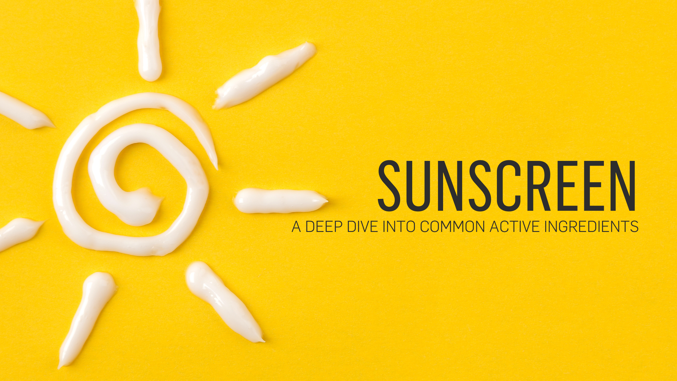Sunscreen: A Deep Dive into Common Active Ingredients – Kalaia